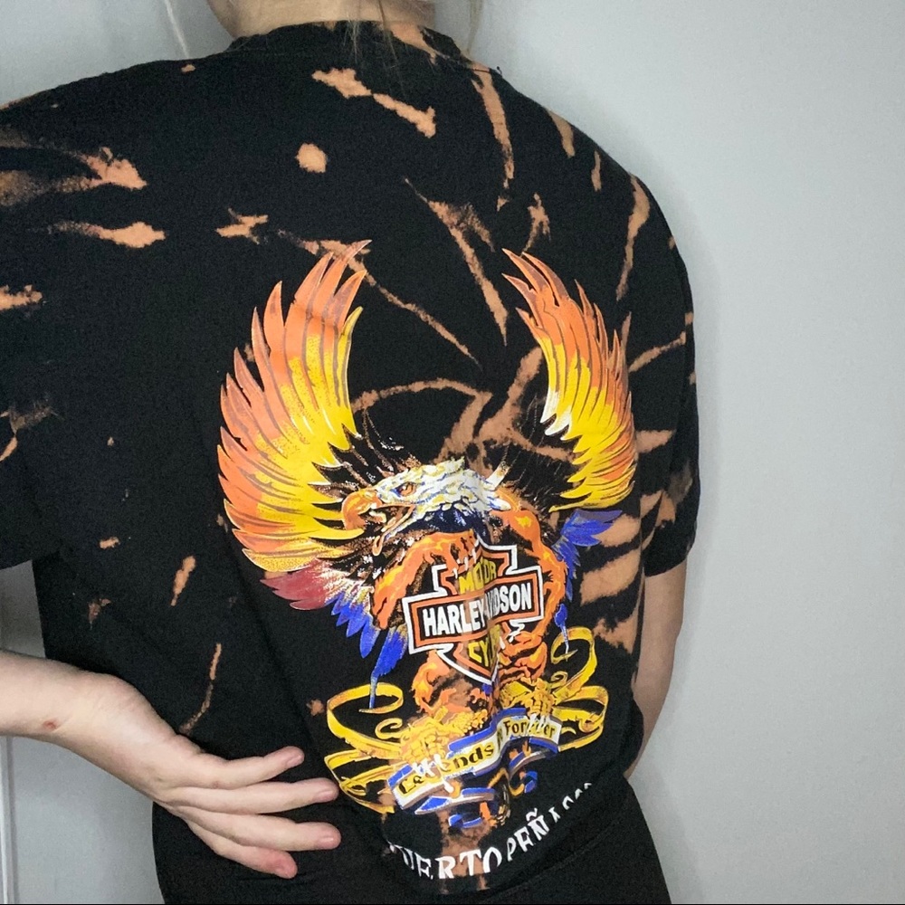 Harley crop shirt